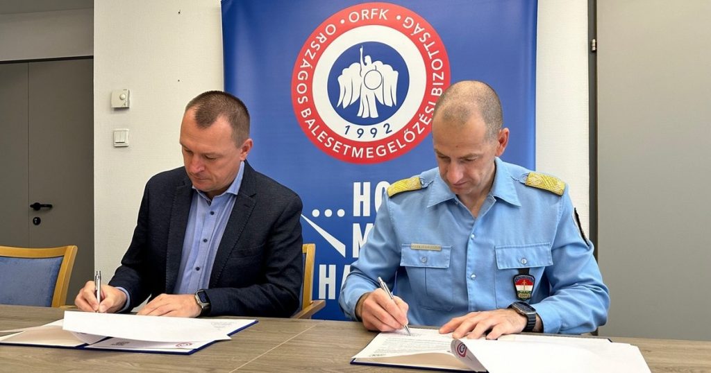 Együttműködési megállapodást kötött az ORFK-Országos Balesetmegelőzési Bizottság és a Magyar Nemzeti Autósport Szövetség